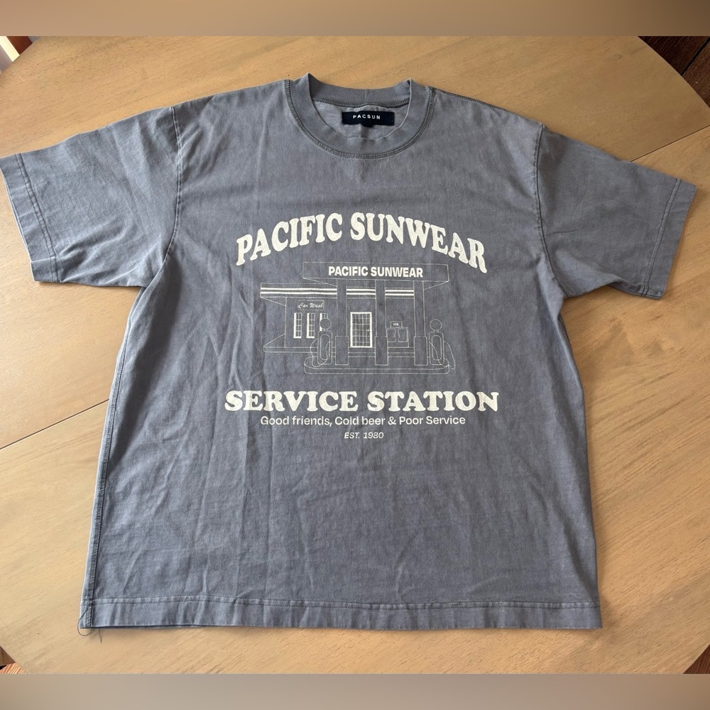 PacSun Charcoal Crew Neck Tee